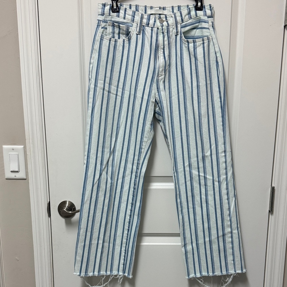 JOE’S The Blake High Rise Wide Leg Crop Denim